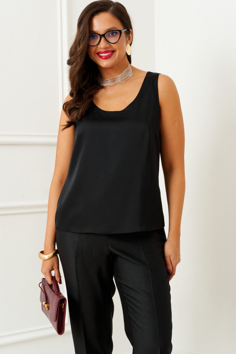 Брючный костюм Beautiful&Free 6400 черный