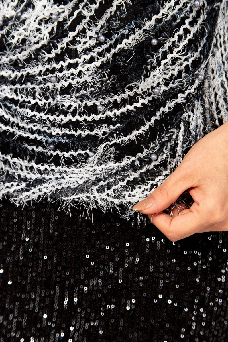 Юбочный комплект Ольга Стиль Л-434 темно-синий