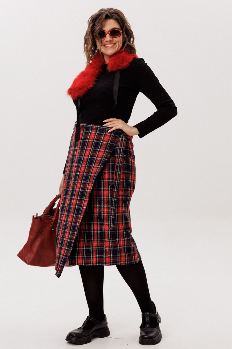 Юбки Anelli 1776 шотландская_роза