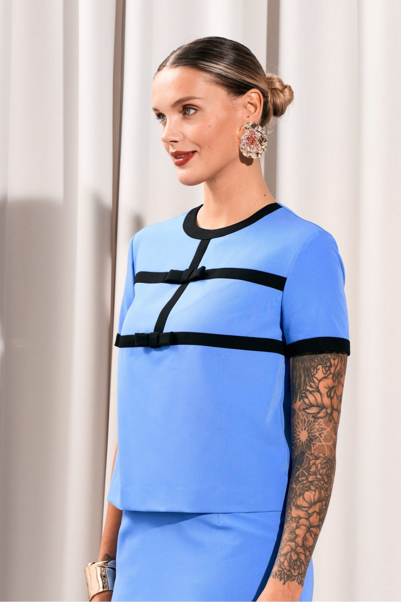 Юбочный комплект Lissana 5014 голубой