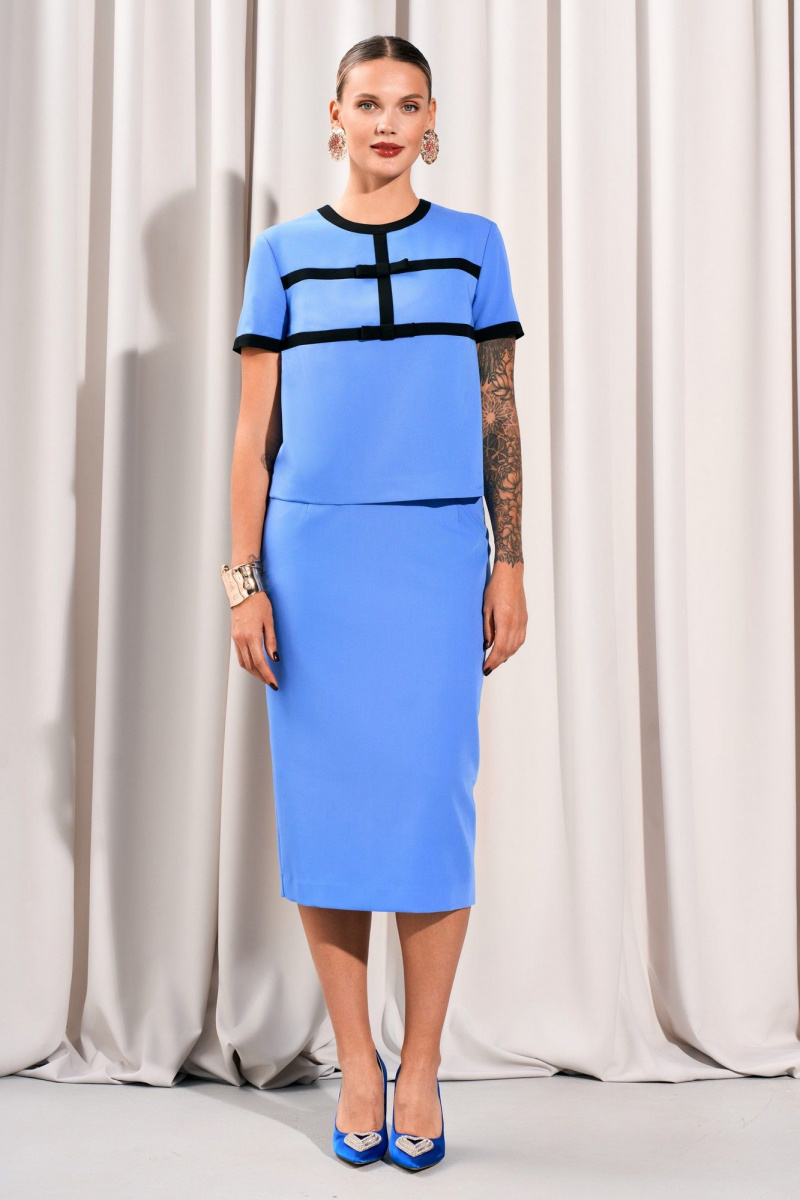 Юбочный комплект Lissana 5014 голубой