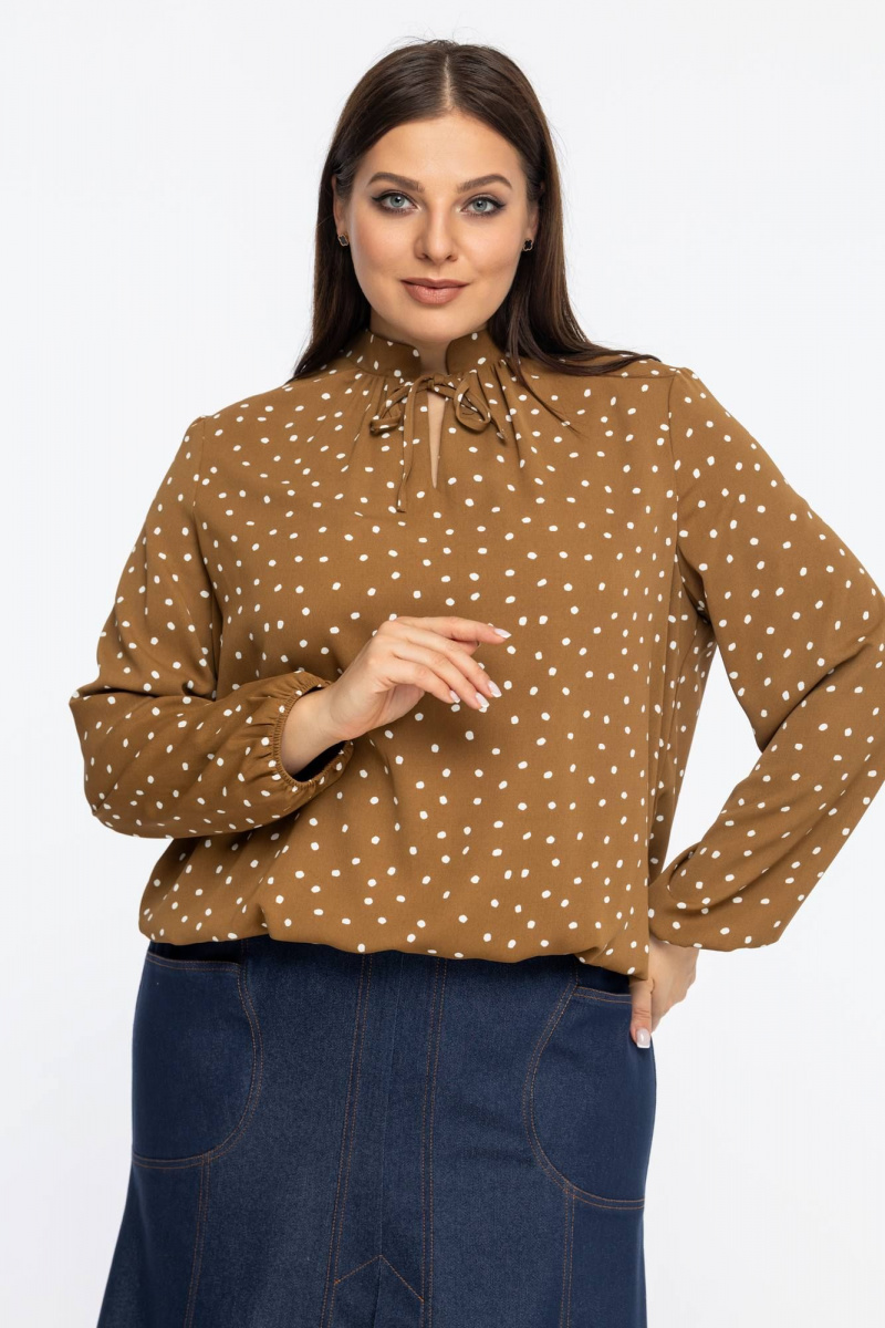 Блузы Avila 1001 светло-коричневый