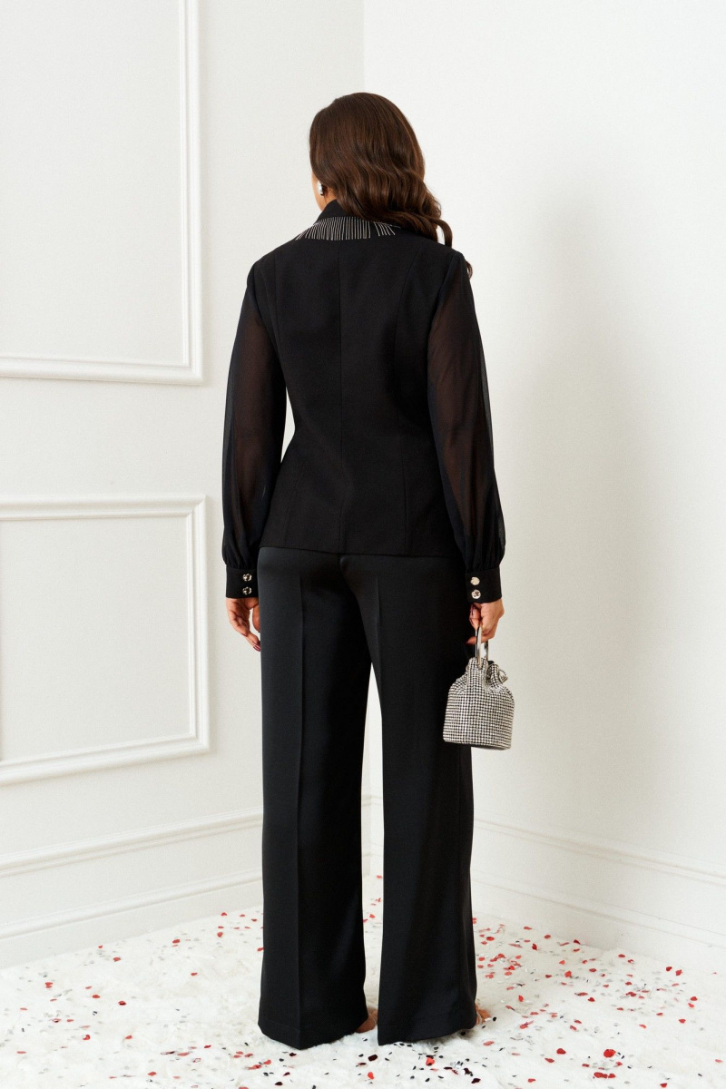 Брючный костюм Beautiful&Free 6404 черный