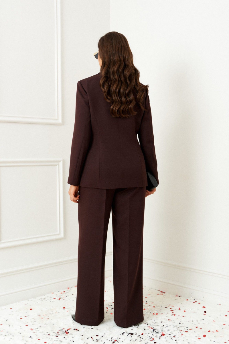 Брючный костюм Beautiful&Free 6405 шоколад