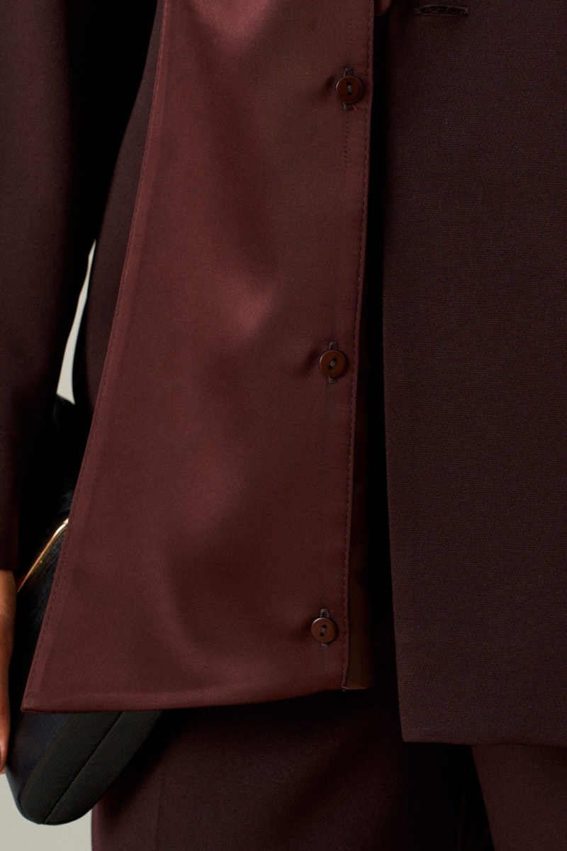 Брючный костюм Beautiful&Free 6405 шоколад