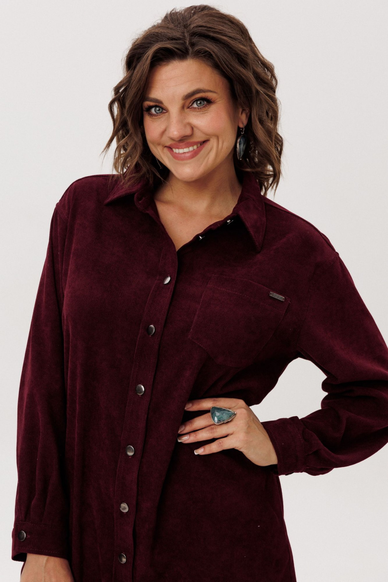 Платья Anelli 1771 вишневая_нежность