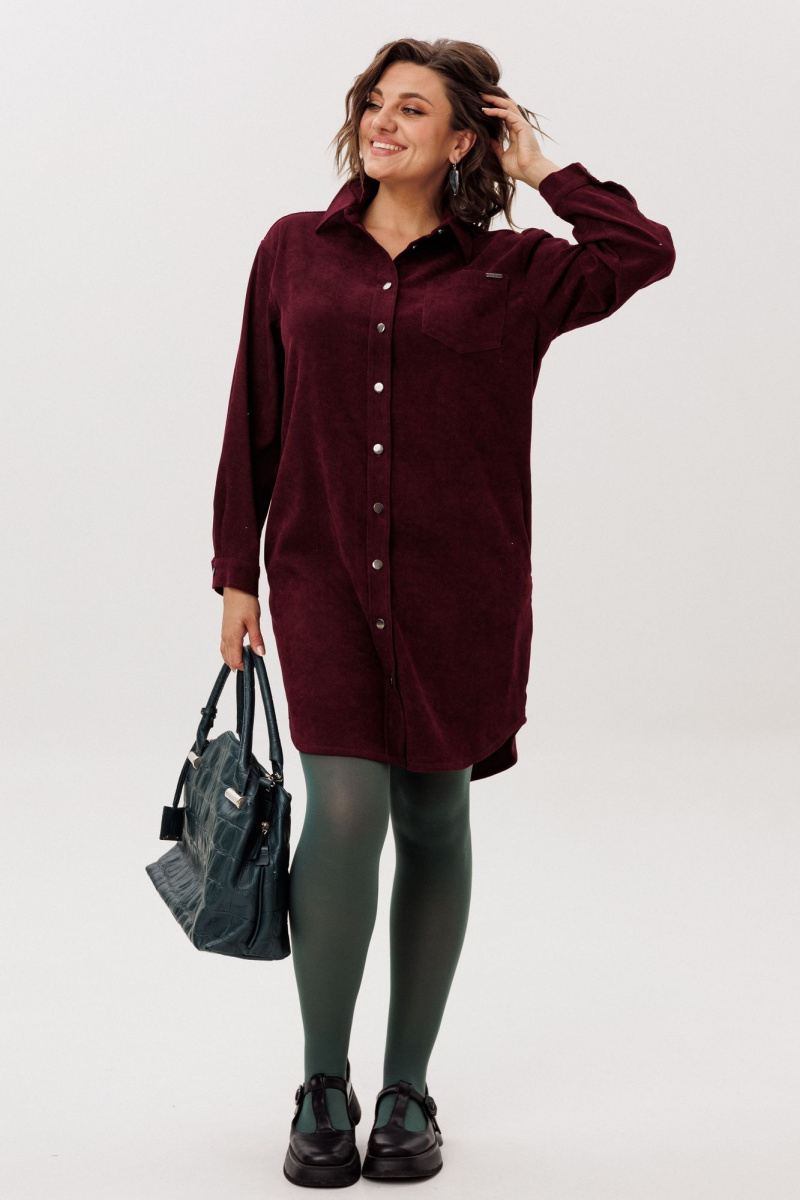 Платья Anelli 1771 вишневая_нежность