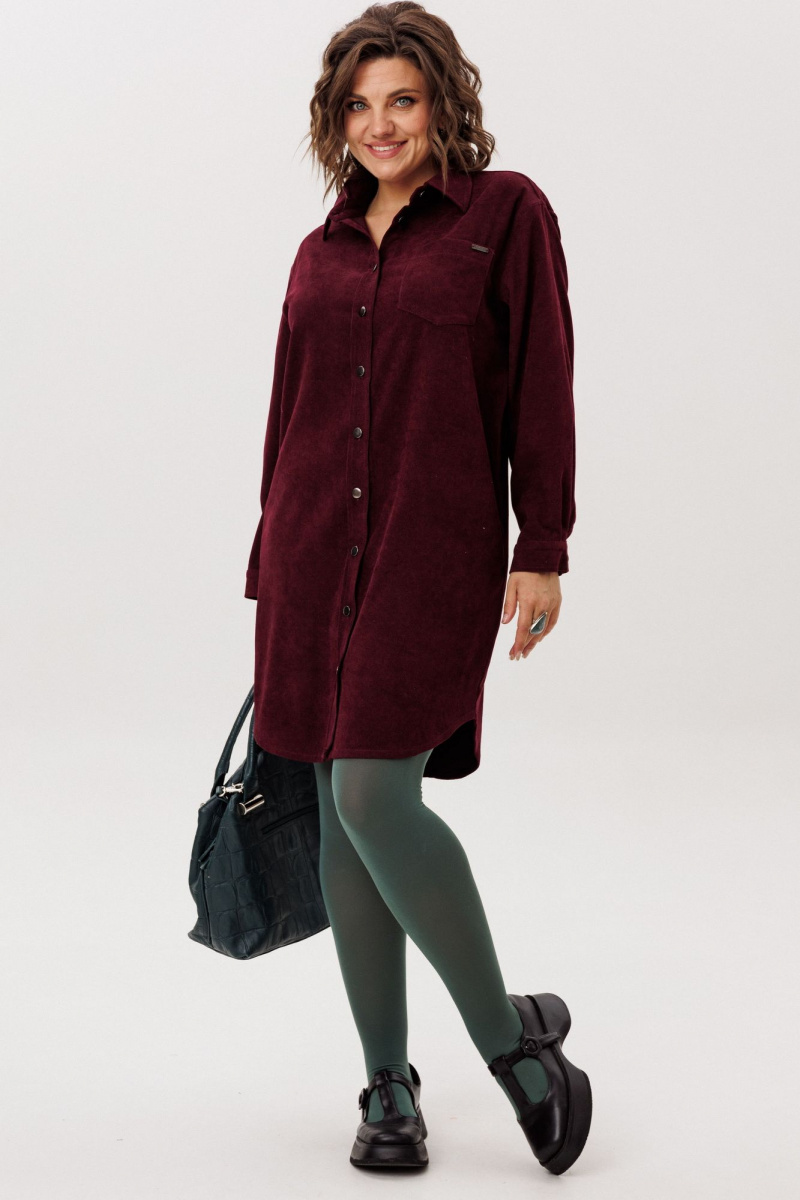 Платья Anelli 1771 вишневая_нежность