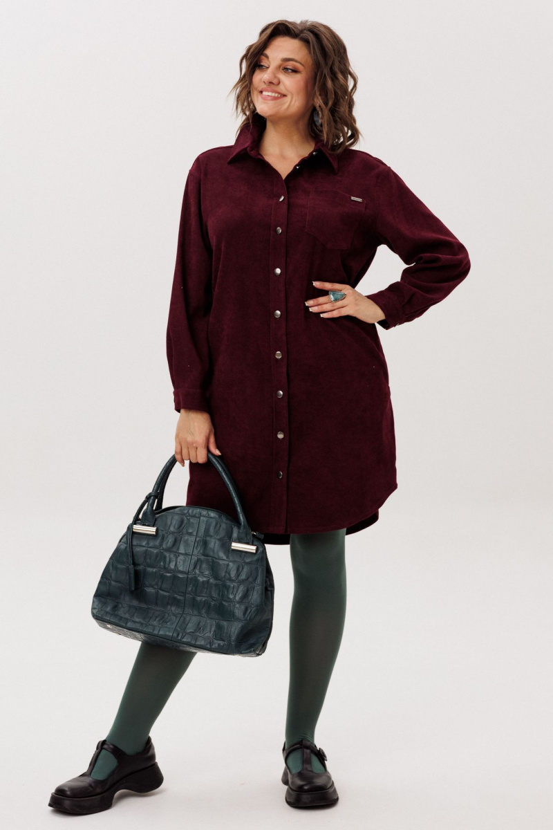 Платья Anelli 1771 вишневая_нежность