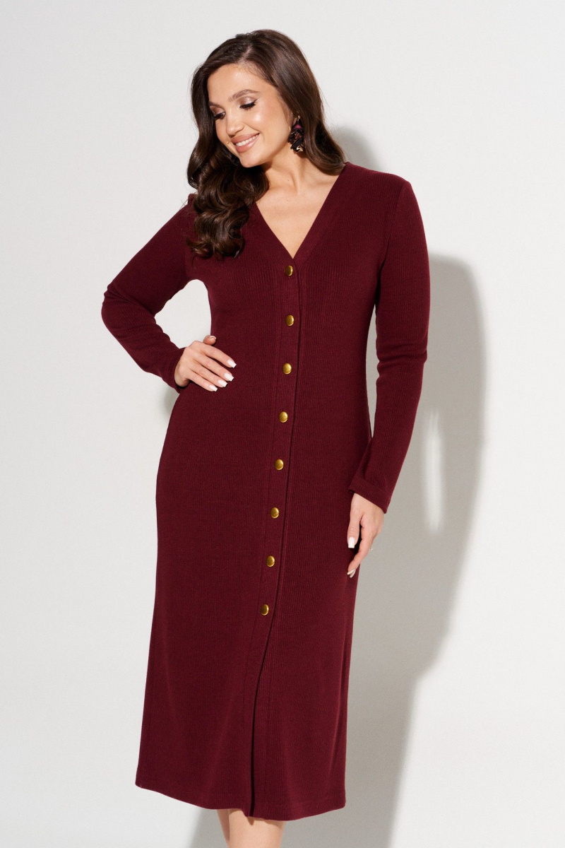 Платья AltaModa 1044 бордовый