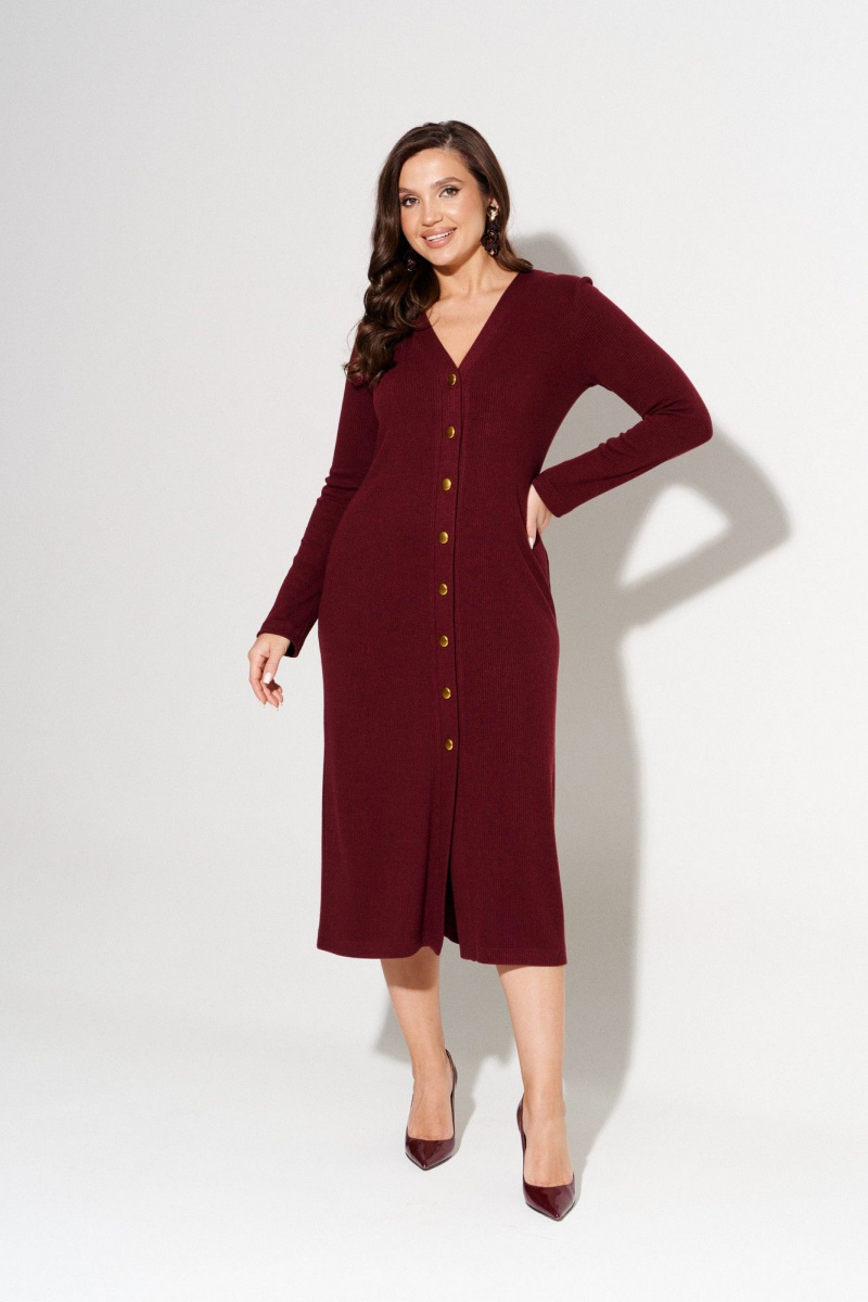 Платья AltaModa 1044 бордовый