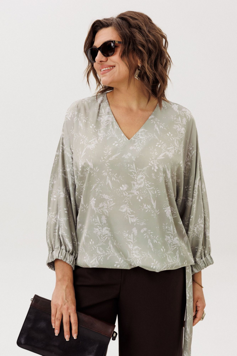 Блузы Anelli 1662 нефритовый_свет
