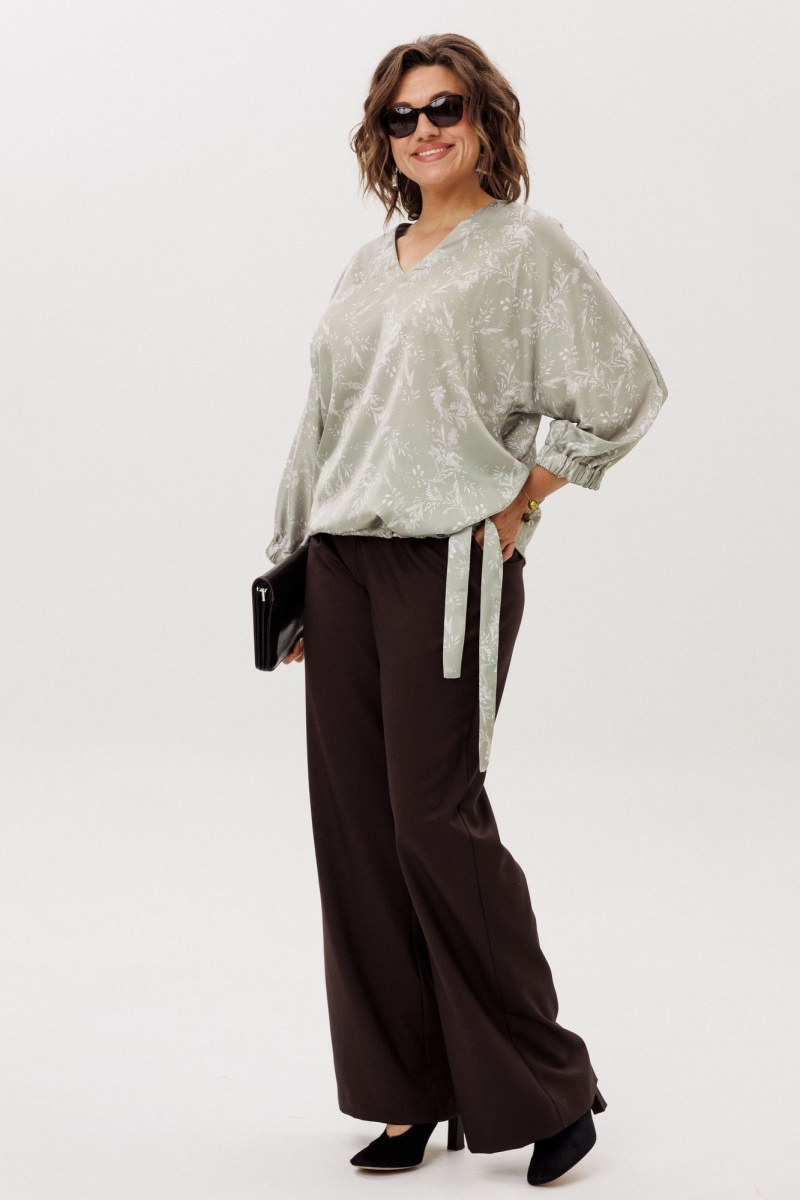 Блузы Anelli 1662 нефритовый_свет