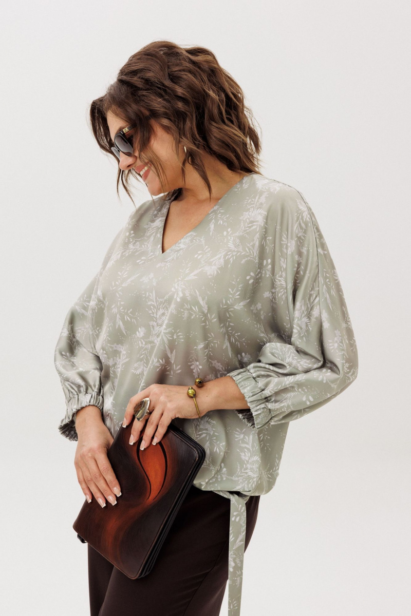 Блузы Anelli 1662 нефритовый_свет