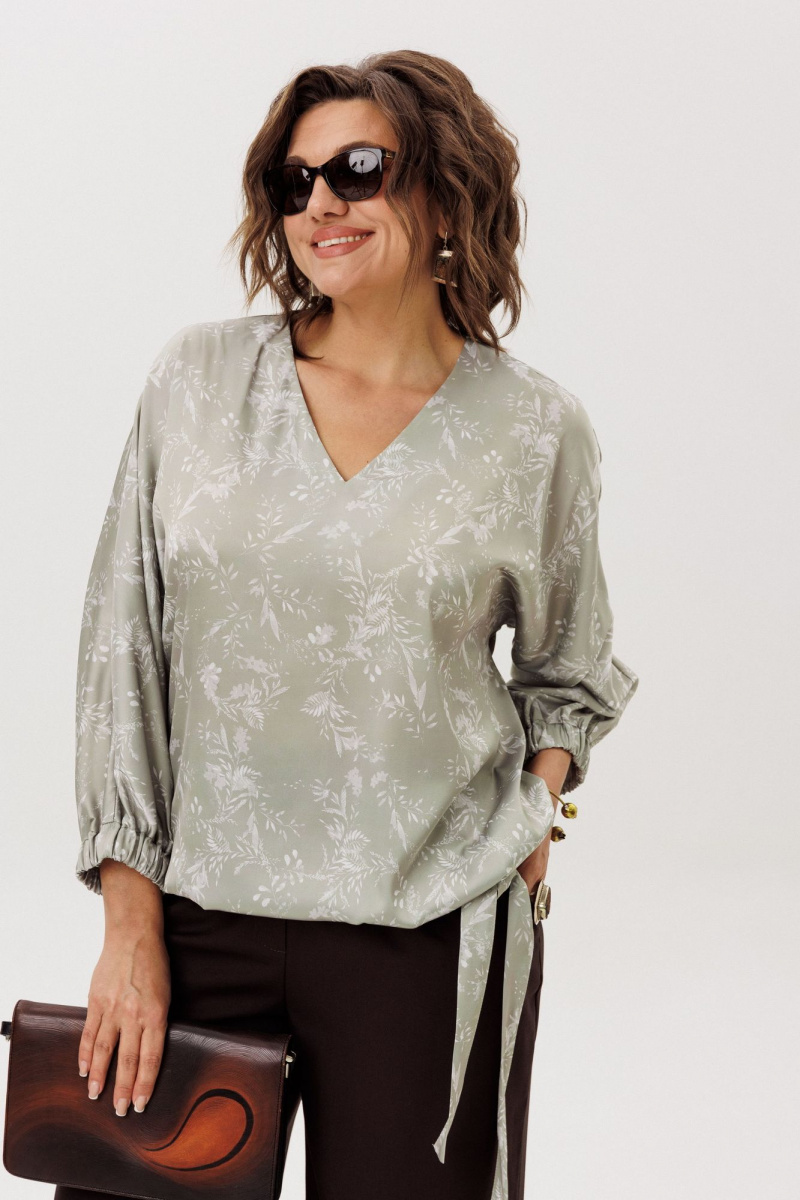 Блузы Anelli 1662 нефритовый_свет