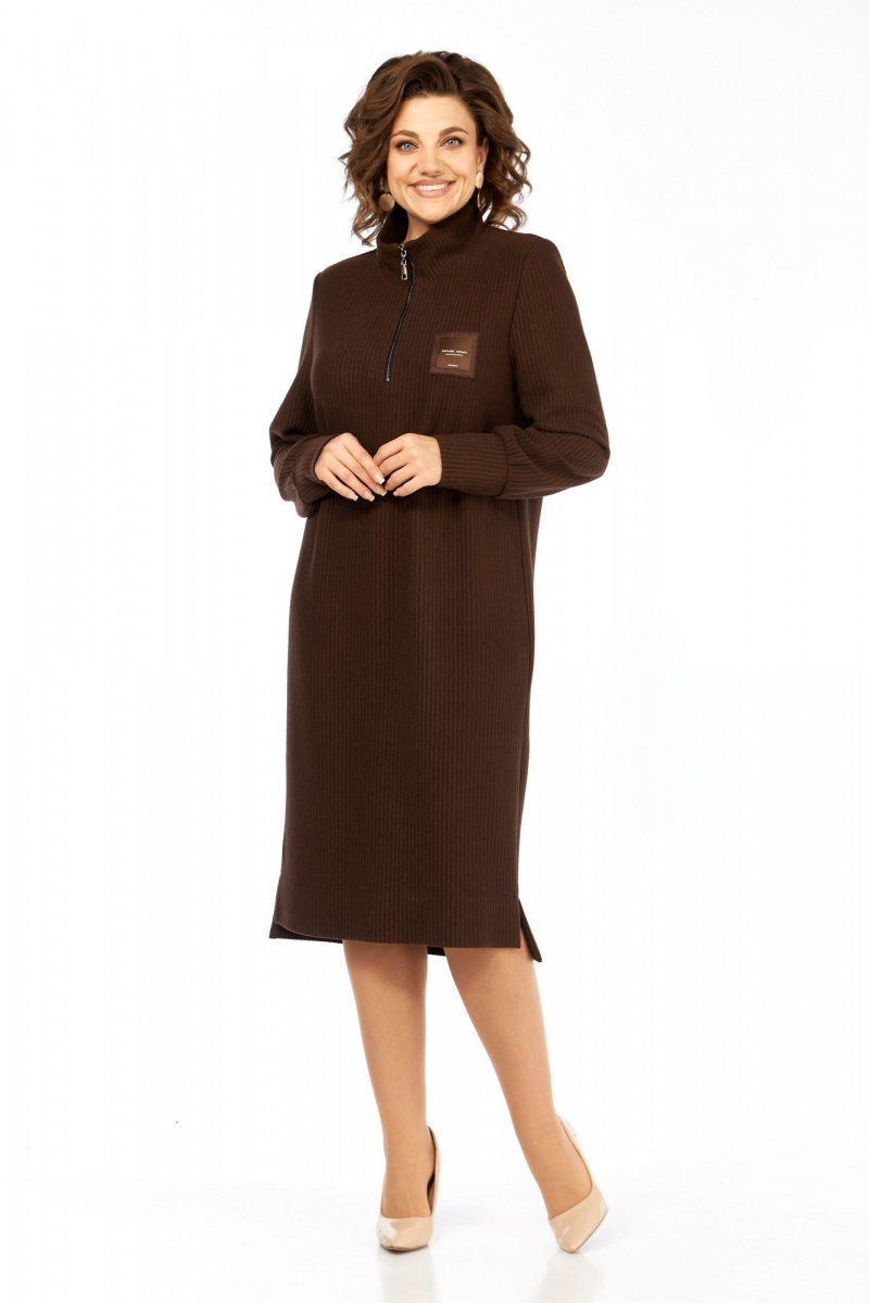 Платья Элль-стиль 2440 шоколад