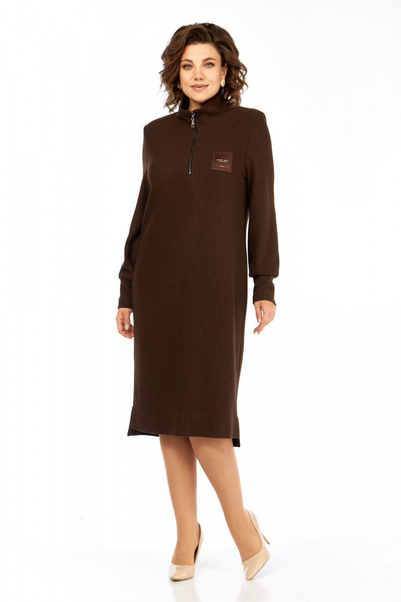 Платья Элль-стиль 2440 шоколад