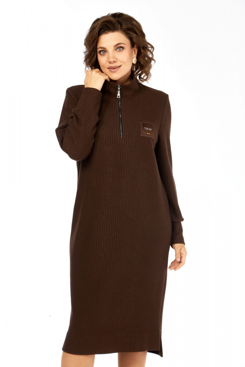 Платья Элль-стиль 2440 шоколад