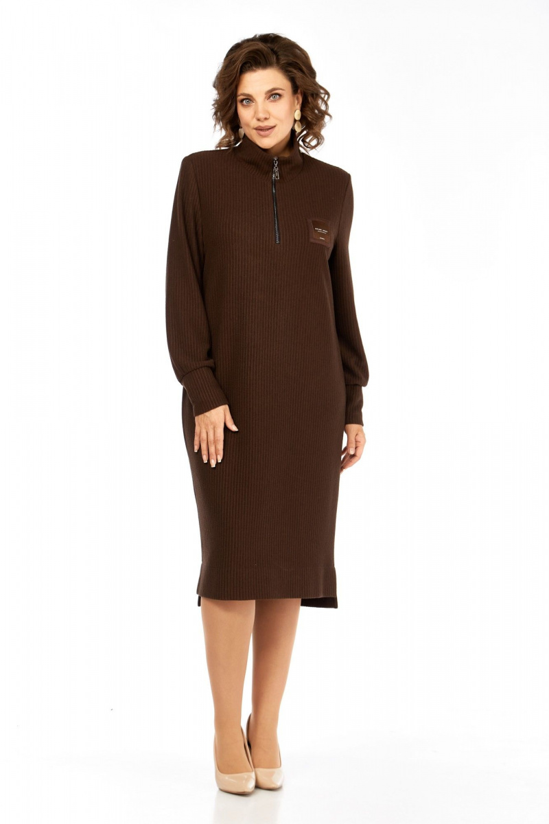 Платья Элль-стиль 2440 шоколад