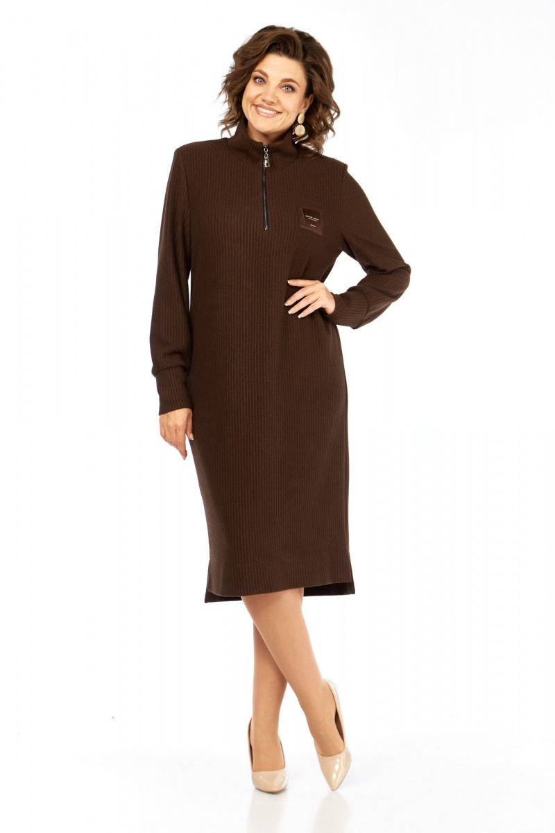 Платья Элль-стиль 2440 шоколад
