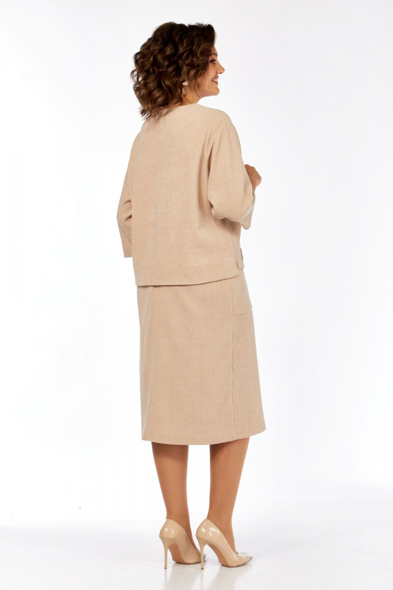 Юбочный комплект Элль-стиль 2441 бежевый