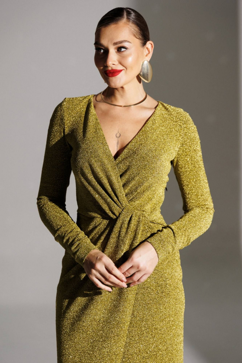 Платья Мода Юрс 25-2879 золото