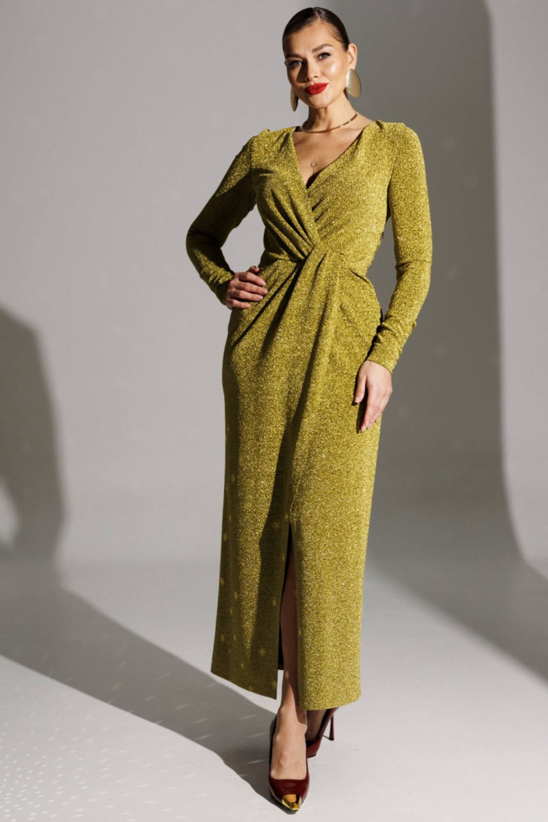 Платья Мода Юрс 25-2879 золото