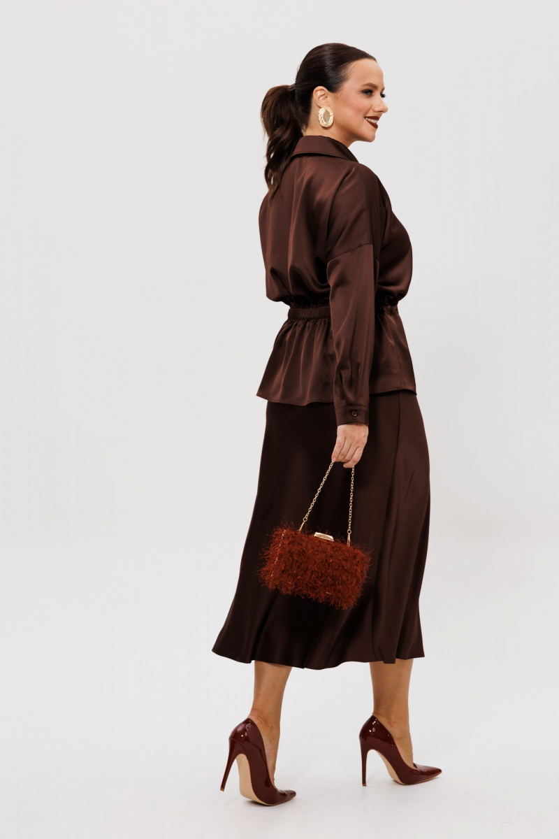 Юбочный комплект Mubliz 252 коричневый