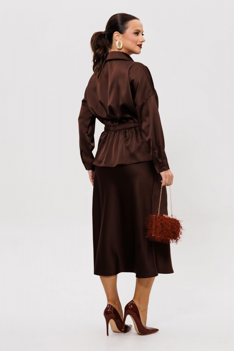 Юбочный комплект Mubliz 252 коричневый