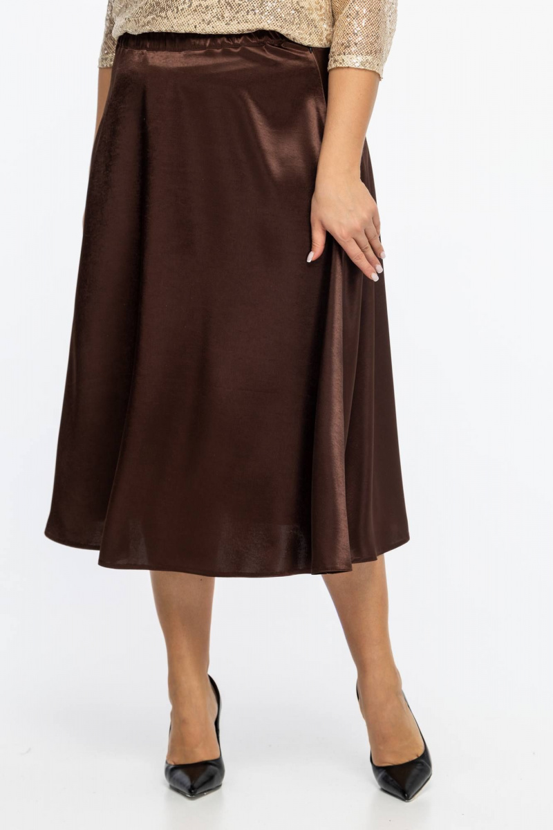 Юбки Avila 0758 коричневый