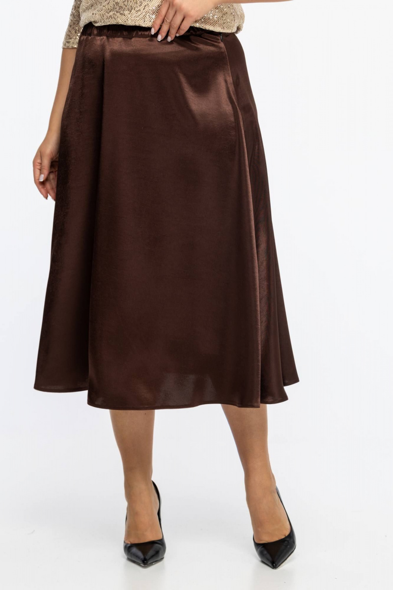 Юбки Avila 0758 коричневый
