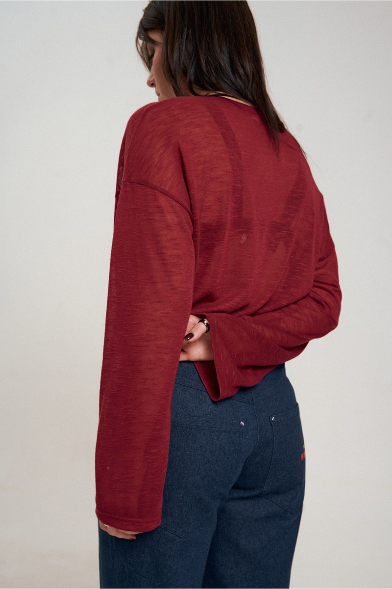 Джемперы JRSy 2646 вишня