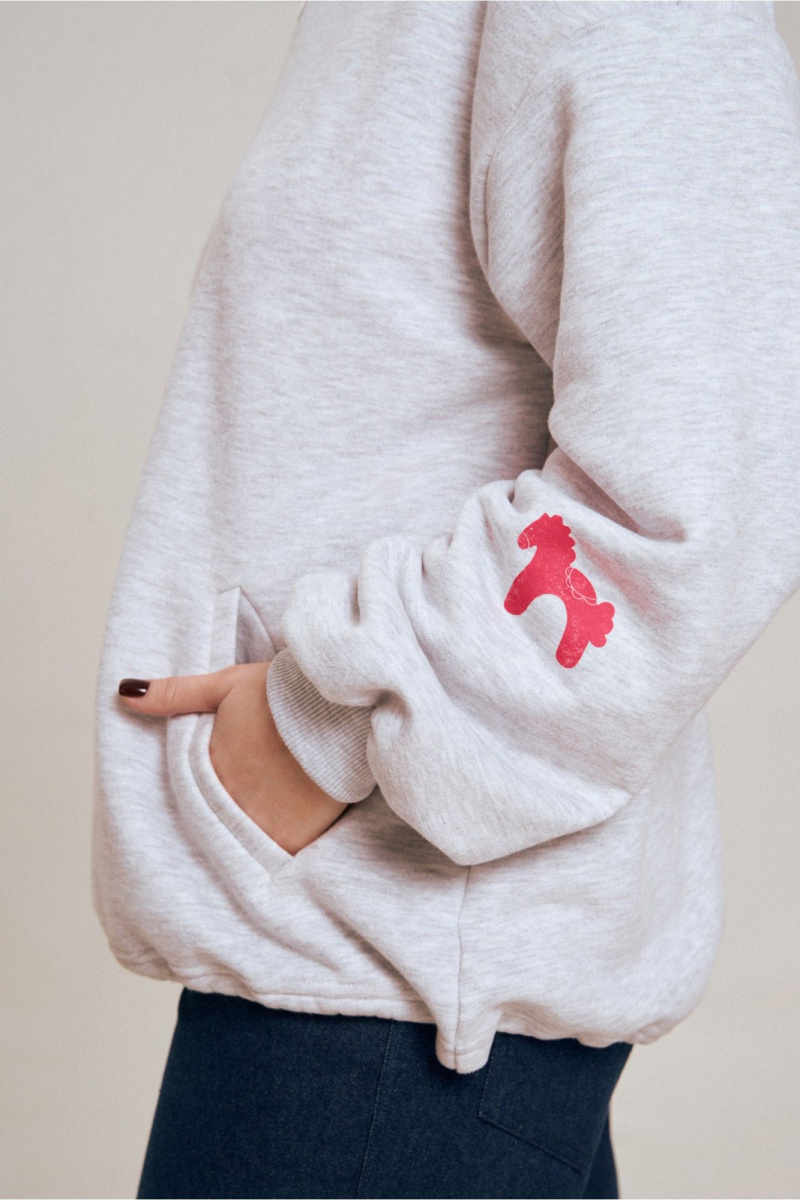 Джемперы JRSy 2652 серый_меланж