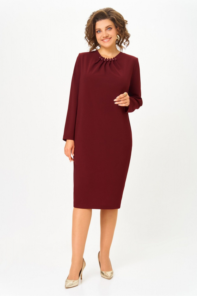 Платья DaLi 7067 бордо
