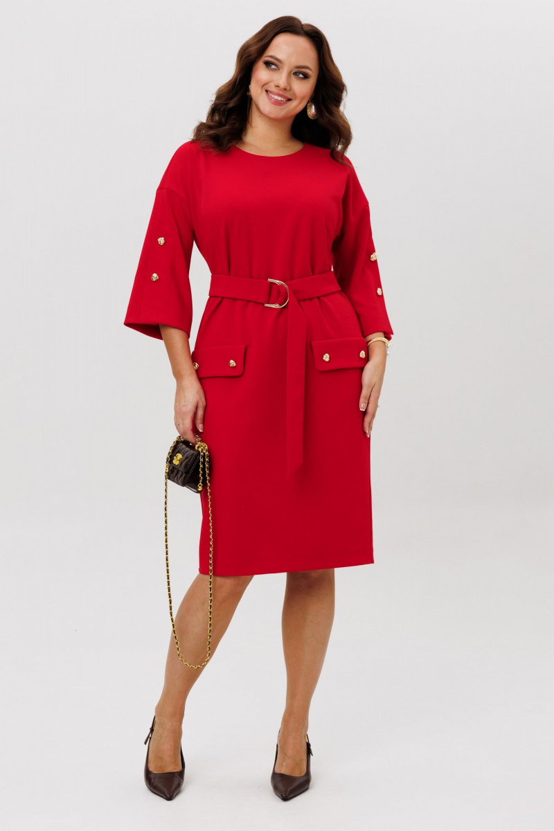 Платья Galean Style 998 красный