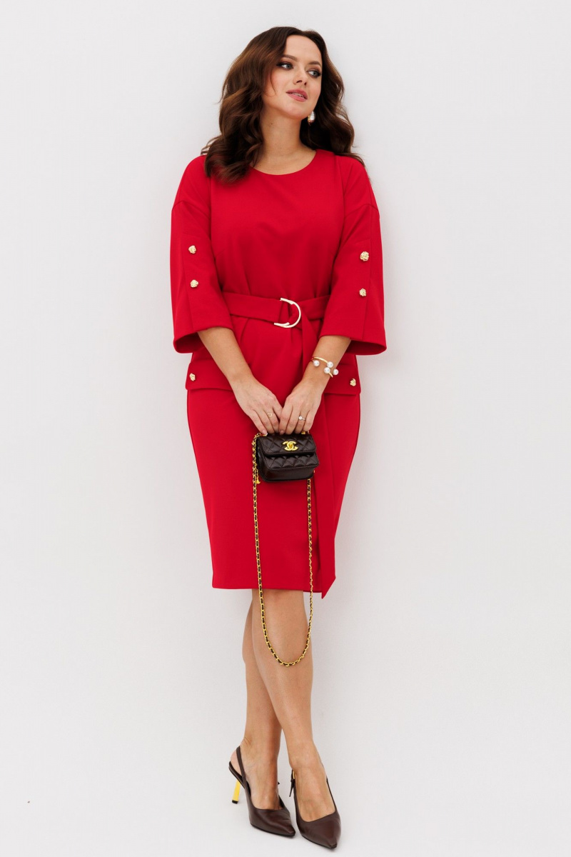 Платья Galean Style 998 красный