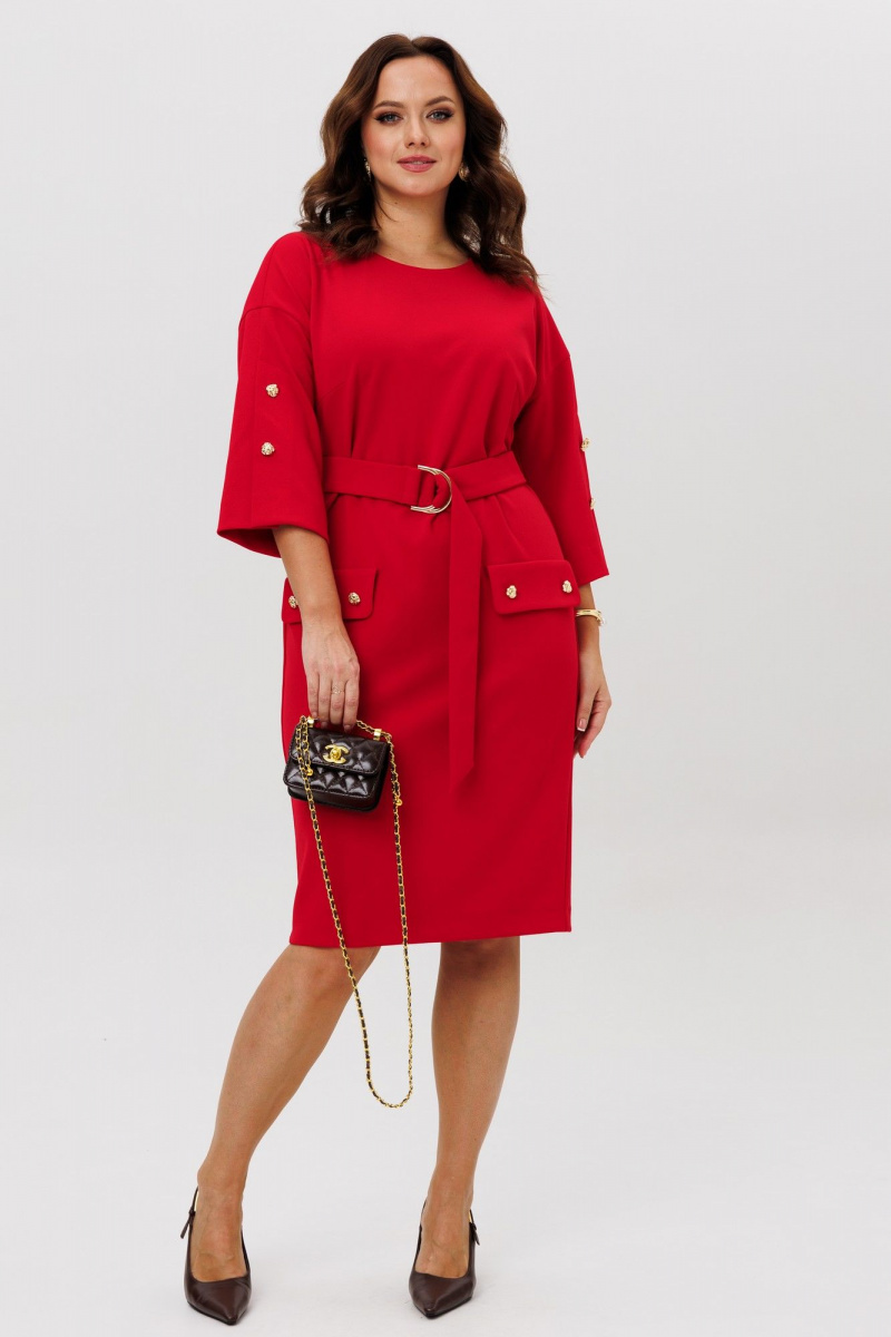 Платья Galean Style 998 красный