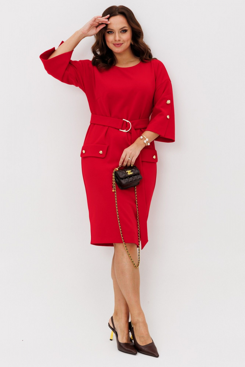 Платья Galean Style 998 красный