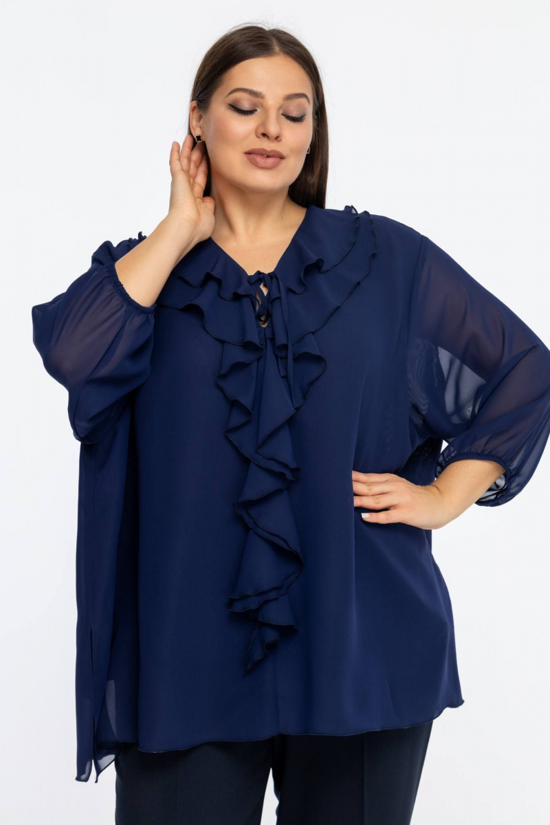 Блузы Avila 1006 темно-синий