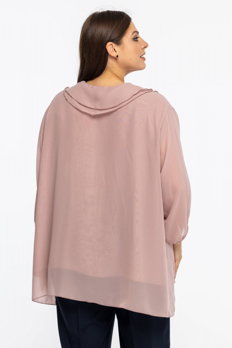 Блузы Avila 1006 пудровый
