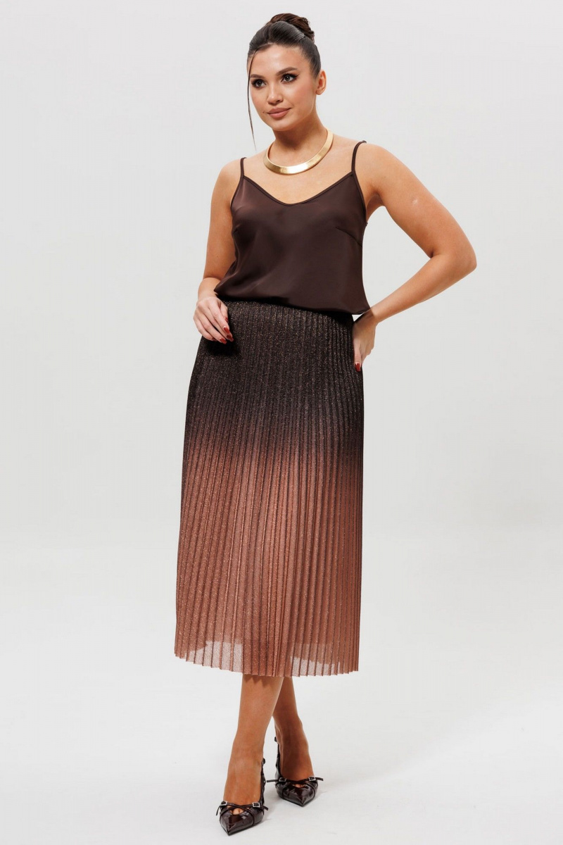 Юбки Mislana 1276 капучино