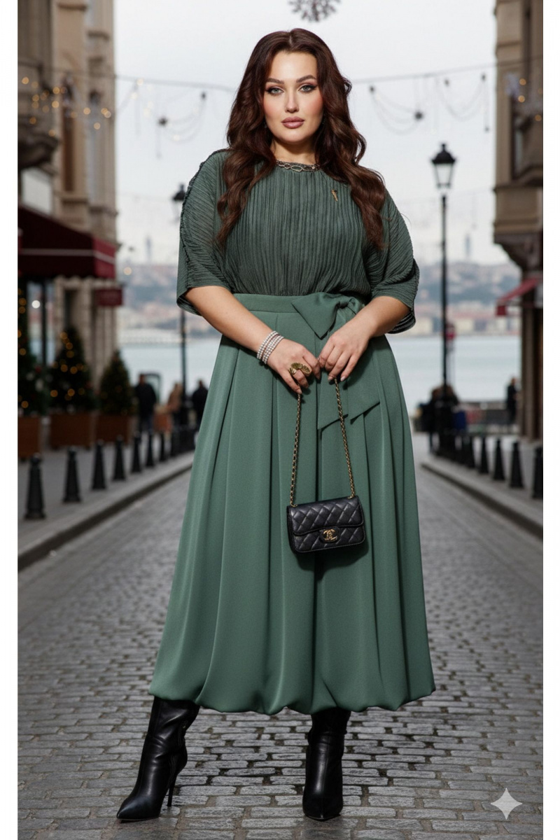 Платья Vittoria Queen 26913 зеленый