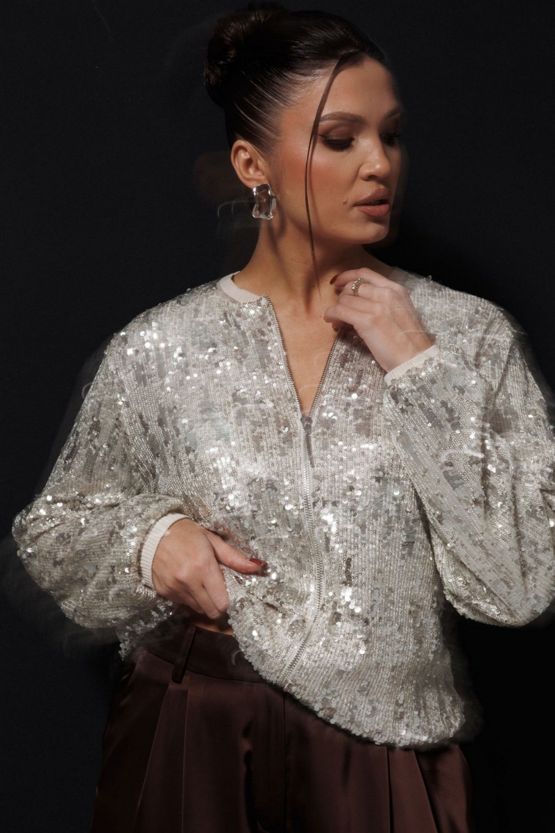 Жакеты Mislana 1279 серебро