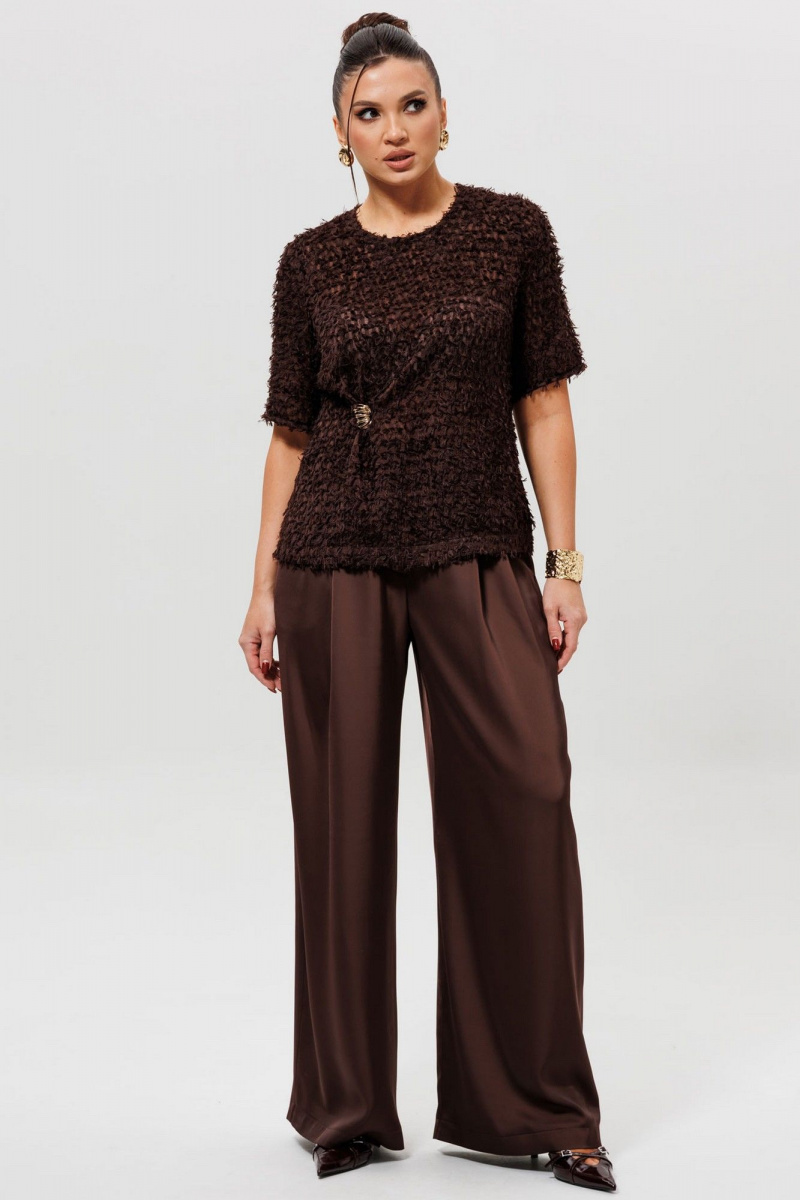 Блузы Mislana 1280 шоколад