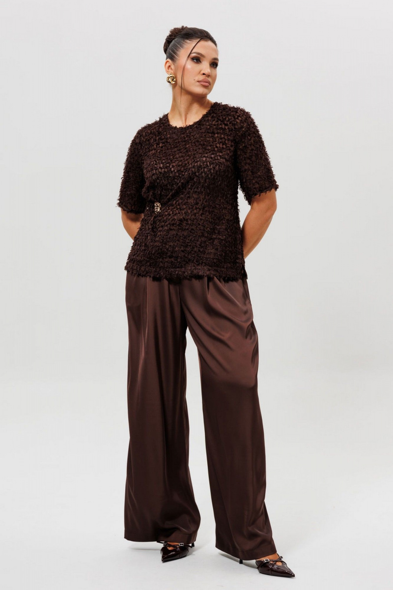 Блузы Mislana 1280 шоколад