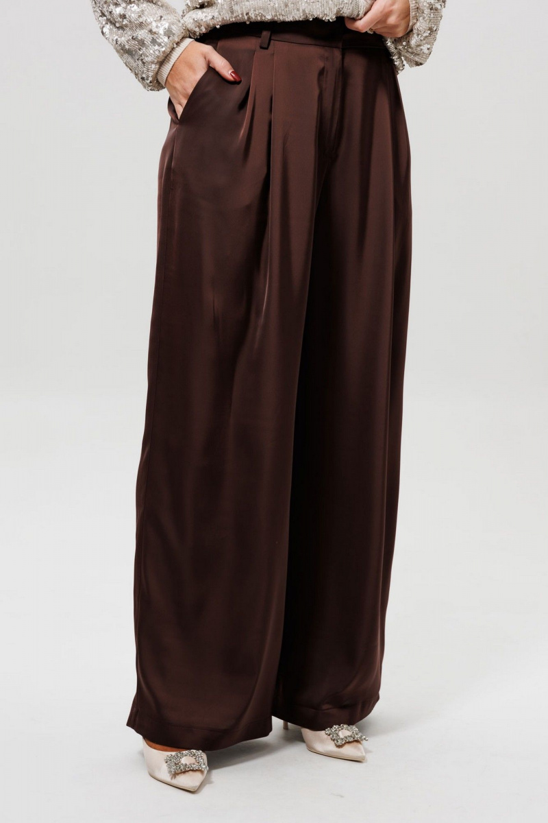 Брючный костюм Mislana 1280к шоколад