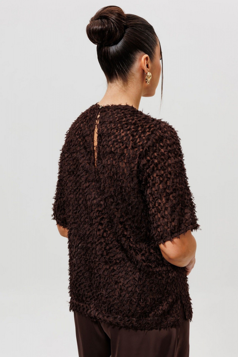 Брючный костюм Mislana 1280к шоколад