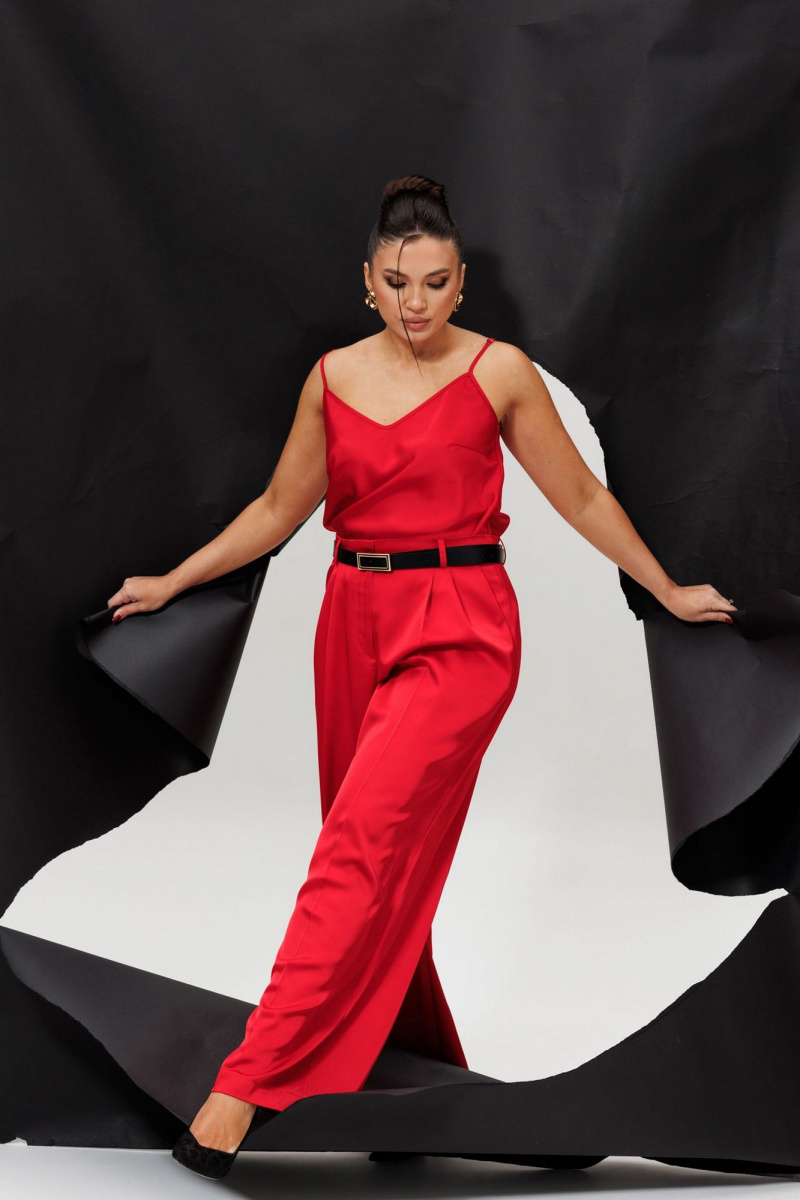 Брюки Mislana 1283 красный