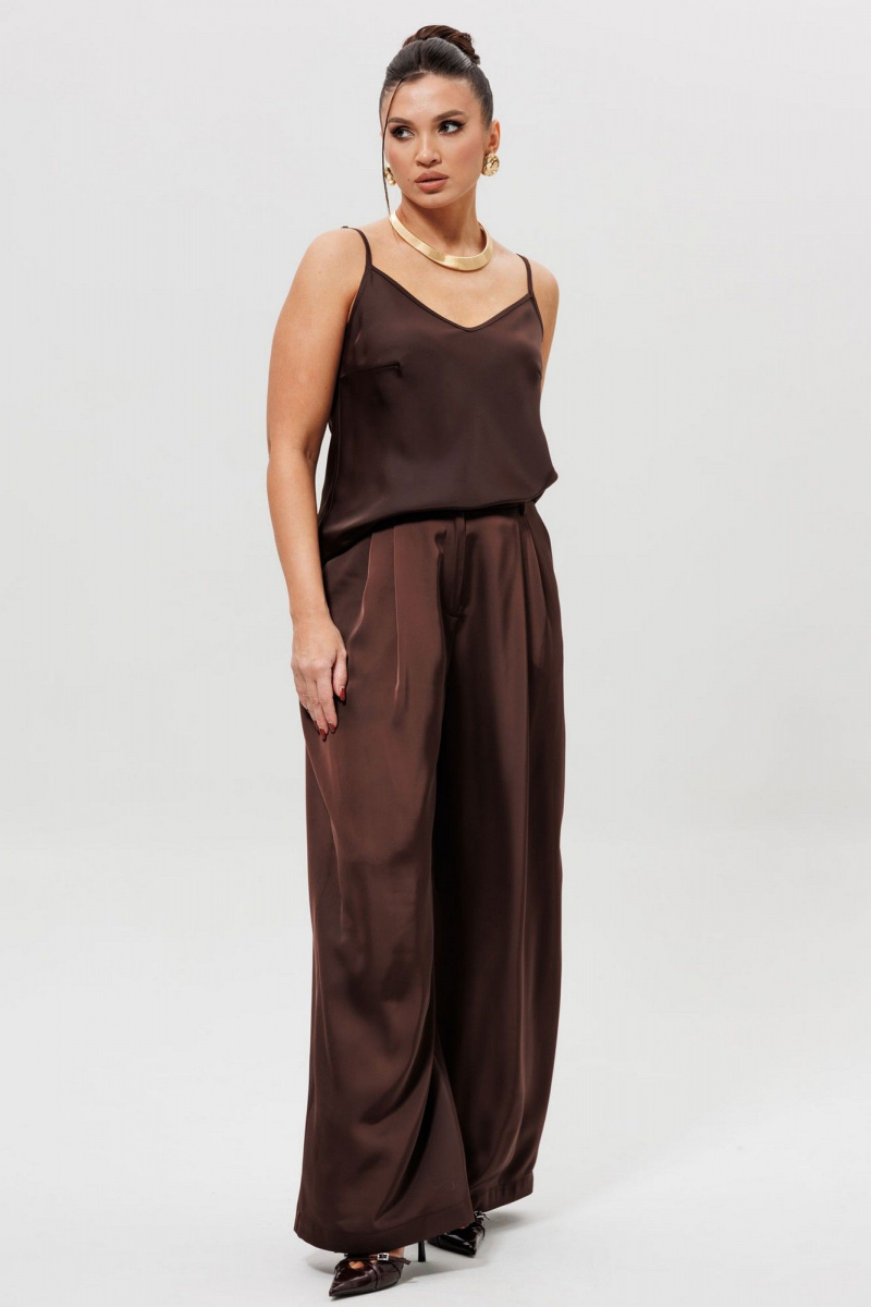 Брюки Mislana 1283 шоколад