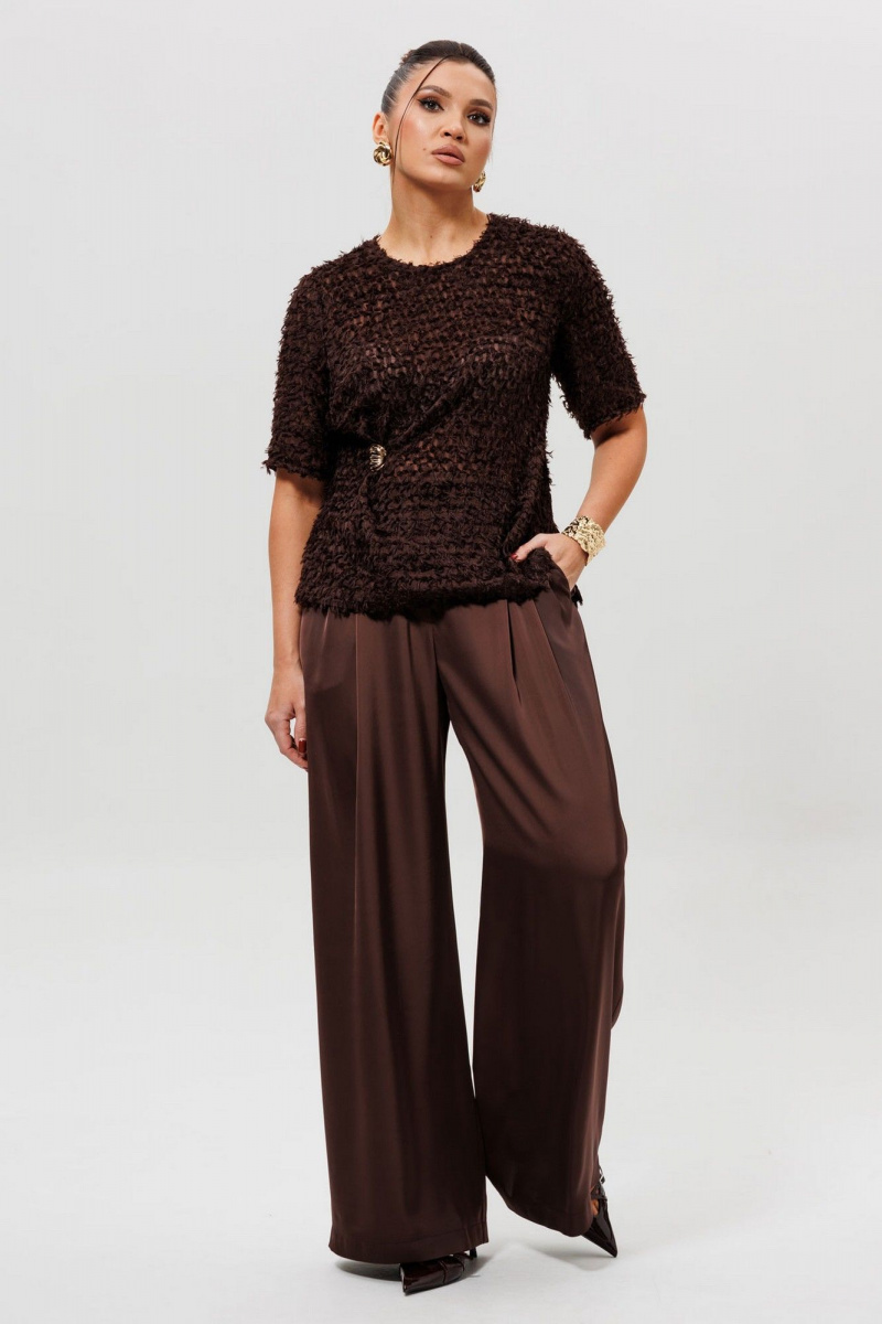 Брюки Mislana 1283 шоколад